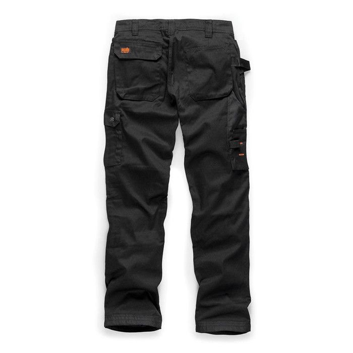 Pantalon Worker Plus Noir Taille 38 R – Confort Et Résistance – Idéal Pour Le Travail - Scruffs