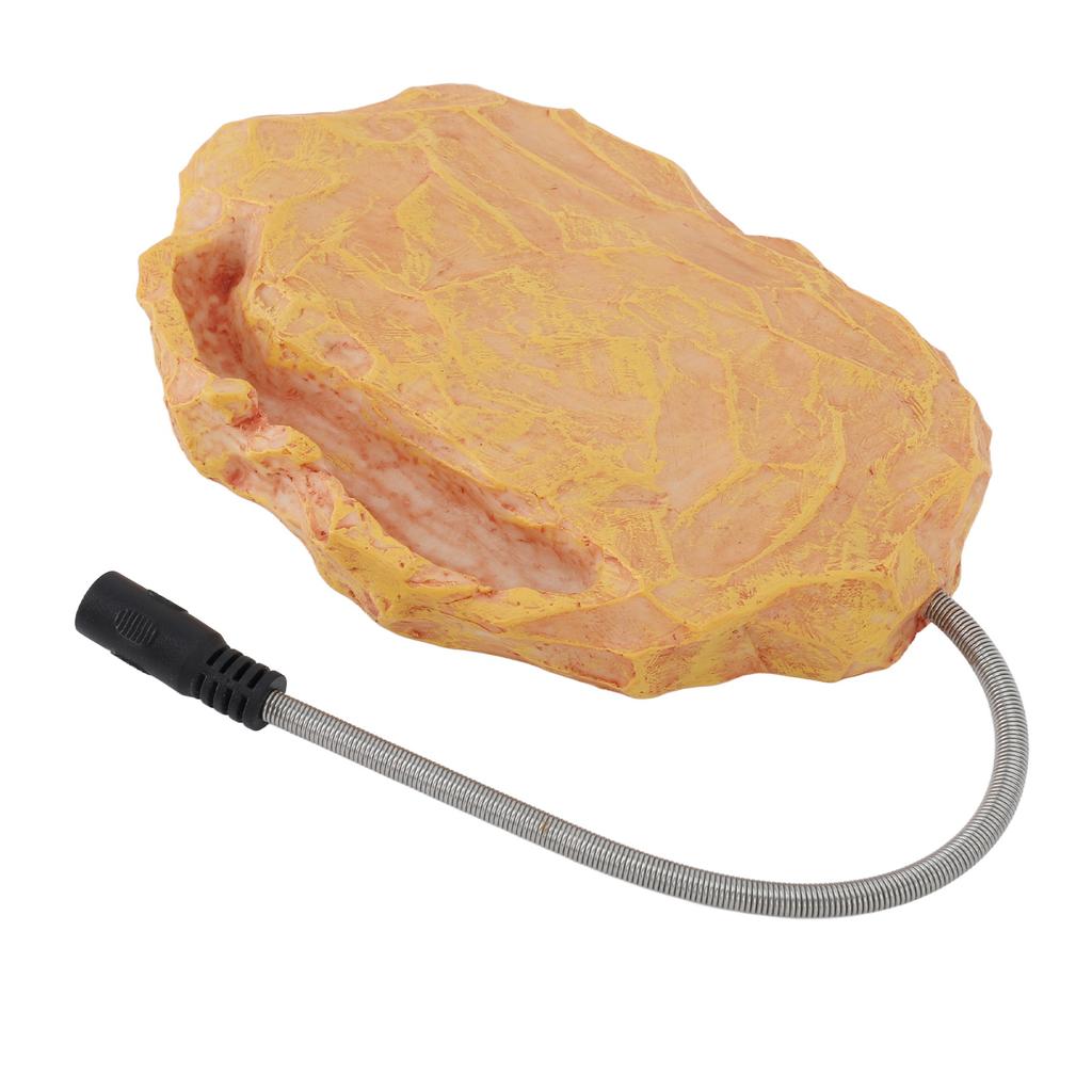 Reptile Heat Rock Temperature Controlled Heating Rock Heater for Lizard Turtle Snake 12V Safe