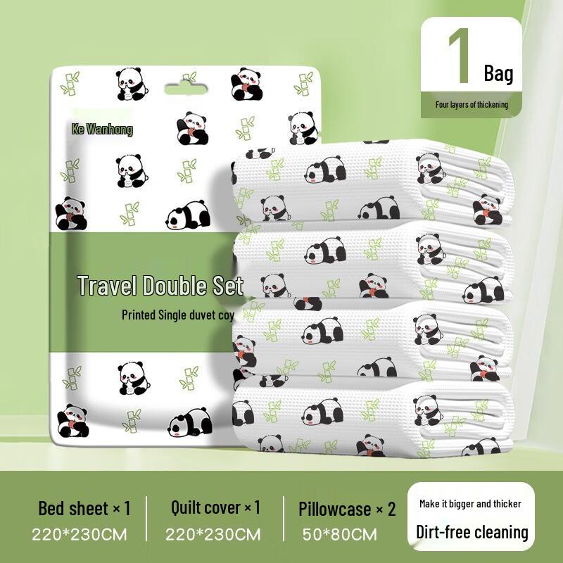 Green Source Disposable Travel Bedding Set