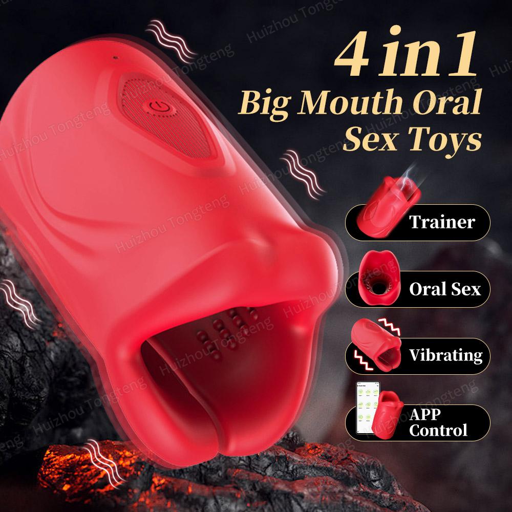 APP Control Vibrator for Men Penis Delay Trainer Male Masturbator Glans Stimulater Massager Men Vibrator Sex Toys Adult Goods