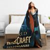 World of Warcraft, WOW Game Blanket Quality Super Warm  Throw Blanket Winter Picnic Outdoor Graphic Bedspread