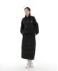 Seinteukeulu Wide Dome Half-Band Long Skirt Wdh-1303 Black Denim Brs