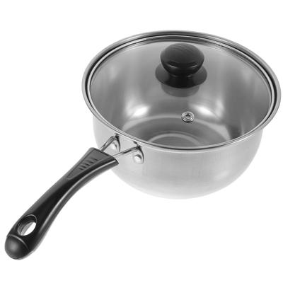 Small Stainless Steel Non Stick Sauce Pan Mini Saucepan Cooking Pots with Lids