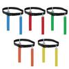 2Pcs Adjustable Flag Football Belts Vibrant Color Soft Wear Resistant Widely Use Thickened