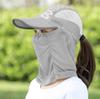 Women's UV Protection Sun Hat with Face & Neck Cover for Outdoor Activities