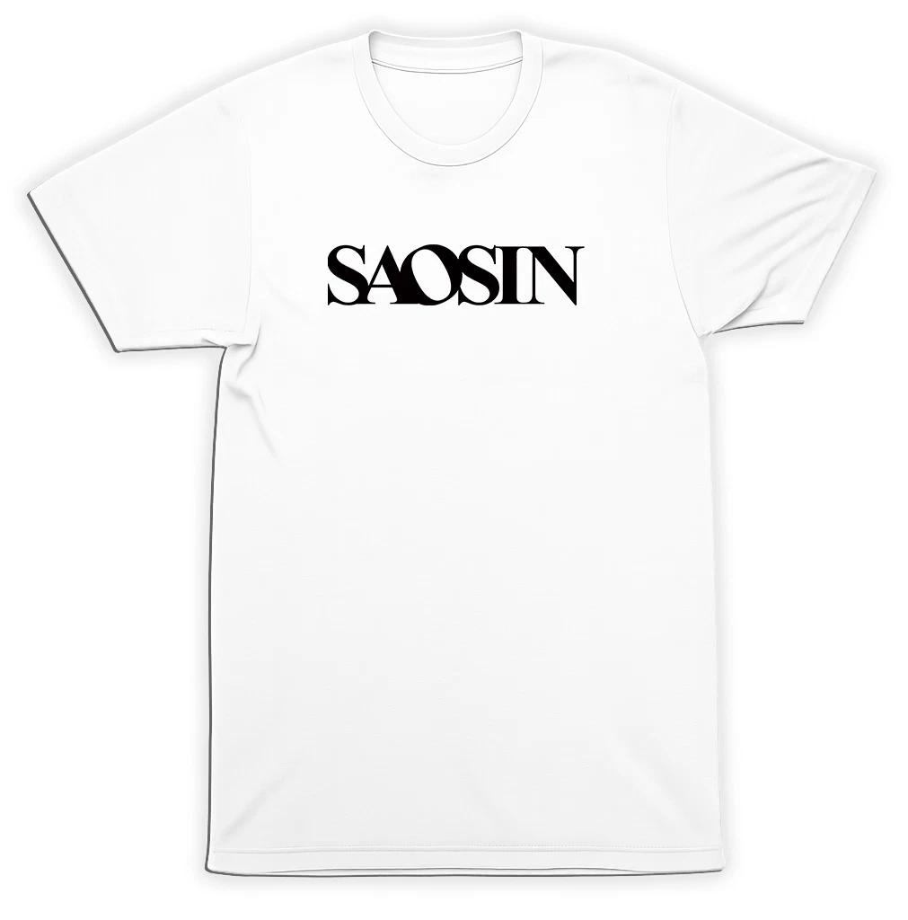 Saosin Logo T-Shirt Post-Hardcore Anthony Green Emo Alternative Rock Band Tee L
