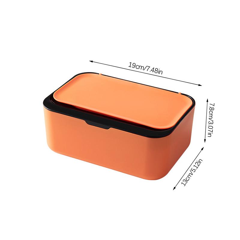 Prachotěsná krabička na mokré kapesníky s víkem, držák na dětské plenky, dávkovač mokrých kapesníků pro domácí, kancelářské, auto, organizér na papírové kapesníky