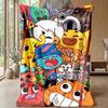 Amazing World of Gumball Cozy Flannel Blanket, Comfortable Warm Throw Blanket for Bedroom Sofa Home Use