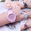 Wrist Watch Quartz Analog Convenient Alloy Round Dial Analog Student Watch for Girls