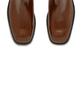 Mellos (Handmade) Square Toe Zip-Up Boots - Brown