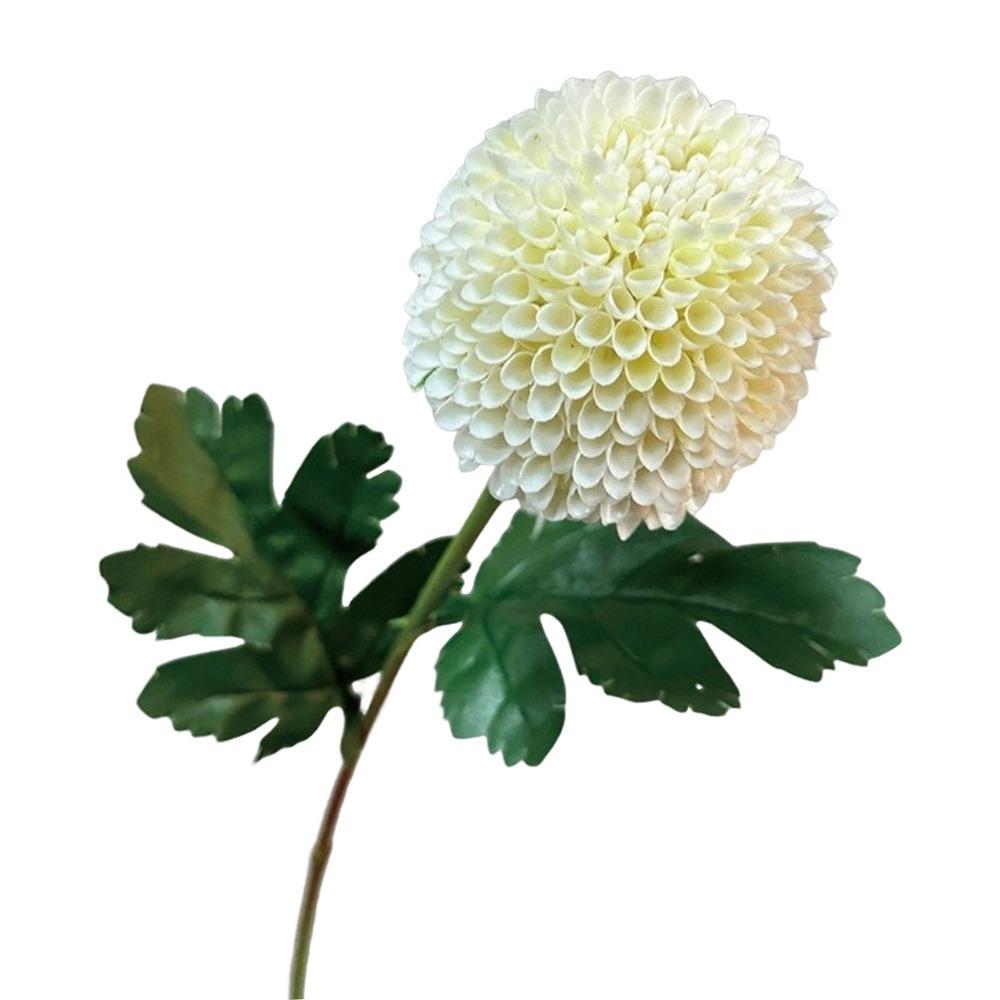 Green Flower Fake Flower Ball Silk Cloth Hydrangea New Artificial Flowers  Hotel Decoration белый