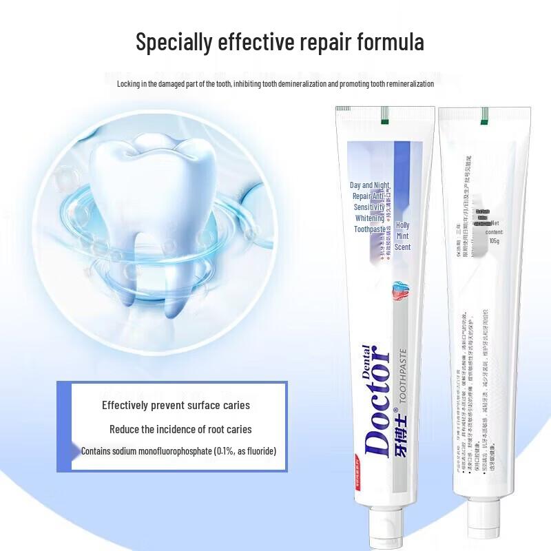 Dr. Tooth Day & Night Repair Anti-Sensitivity Whitening Toothpaste