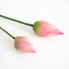 Romantic Artificial Lotus Handmade Fake Lotus Branch Simulation Lotus Leaf  Balcony