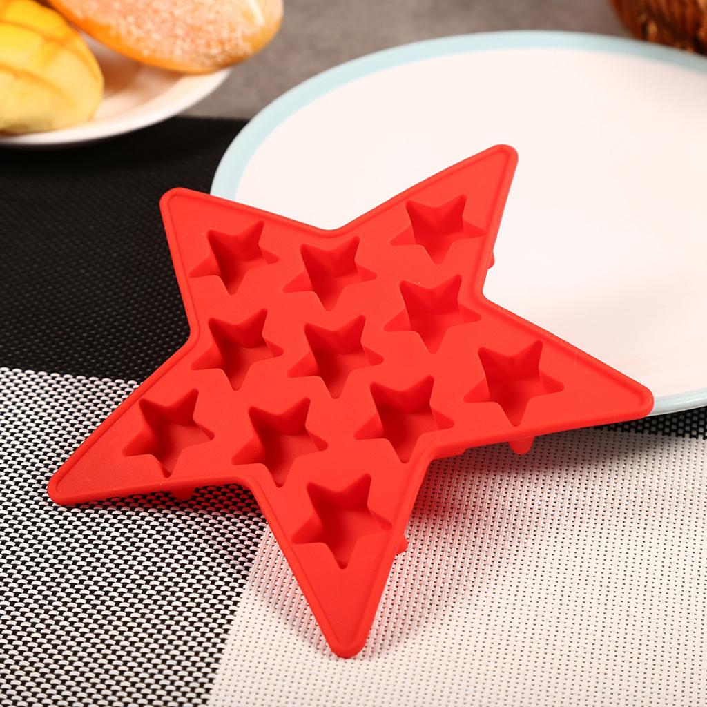 Shaped Cool Silicone   Tray Freeze Mold Maker Tools for   Bar Party (Pink)