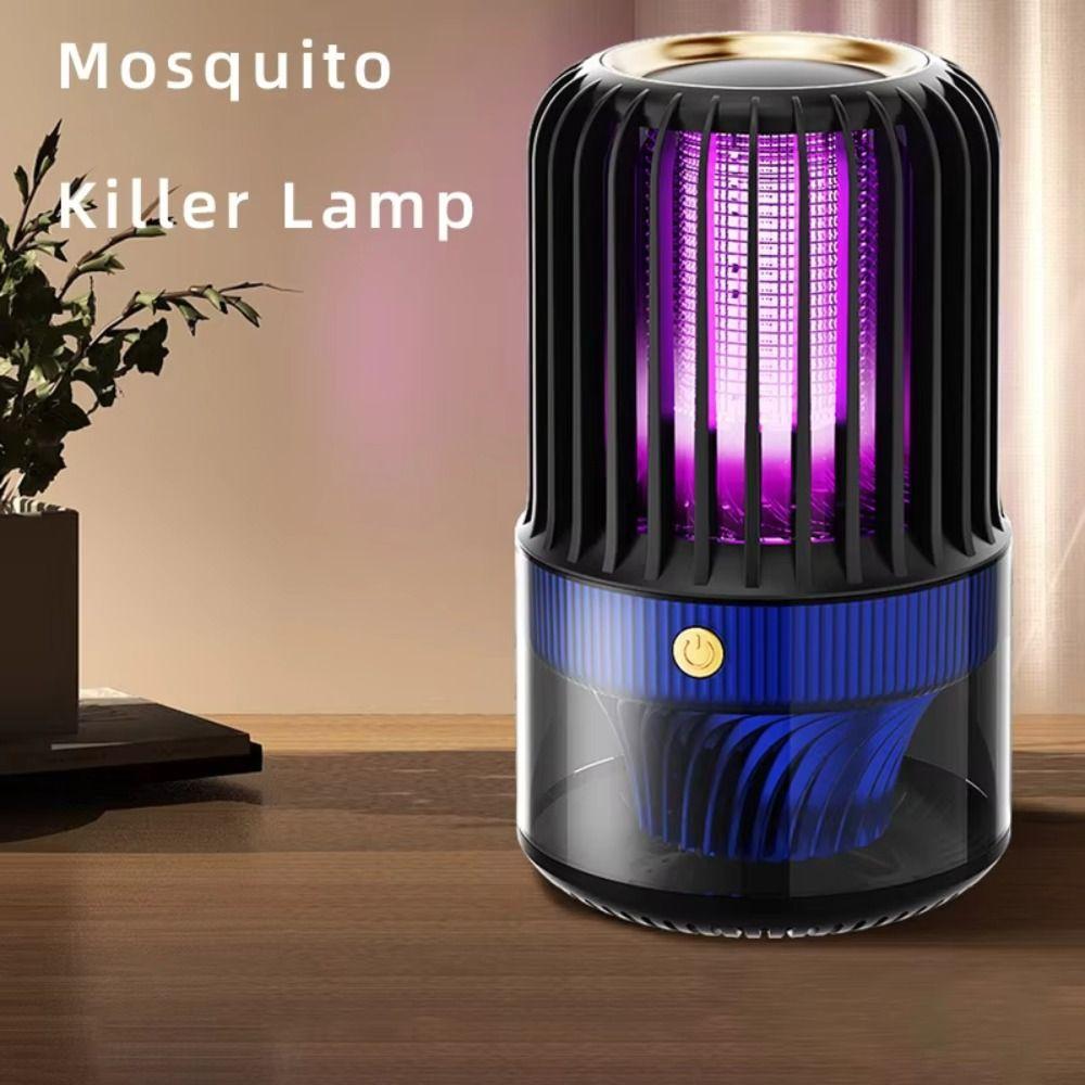 USB Rechargeable UV Lamp Mosquito Killer 4in1 Function Electric Mosquito Eliminator Outdoor Use