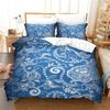 Paisley Dekbedovertrek Western Boho Bloemen Beddengoed Set Vintage Exotische Dekbedhoes voor Jongens Meisjes Slaapkamer Decoratie Tribale Bedhoes
