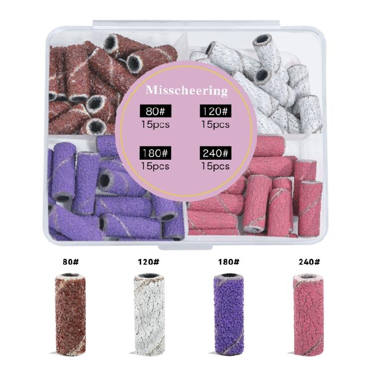3.1mm Nail Sanding Bands Small Sanding Bands for Nail Acrylic Gel Removing