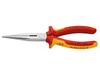 Knipex 26 16 200 Needle Nose Pliers 200mm Red/Yellow