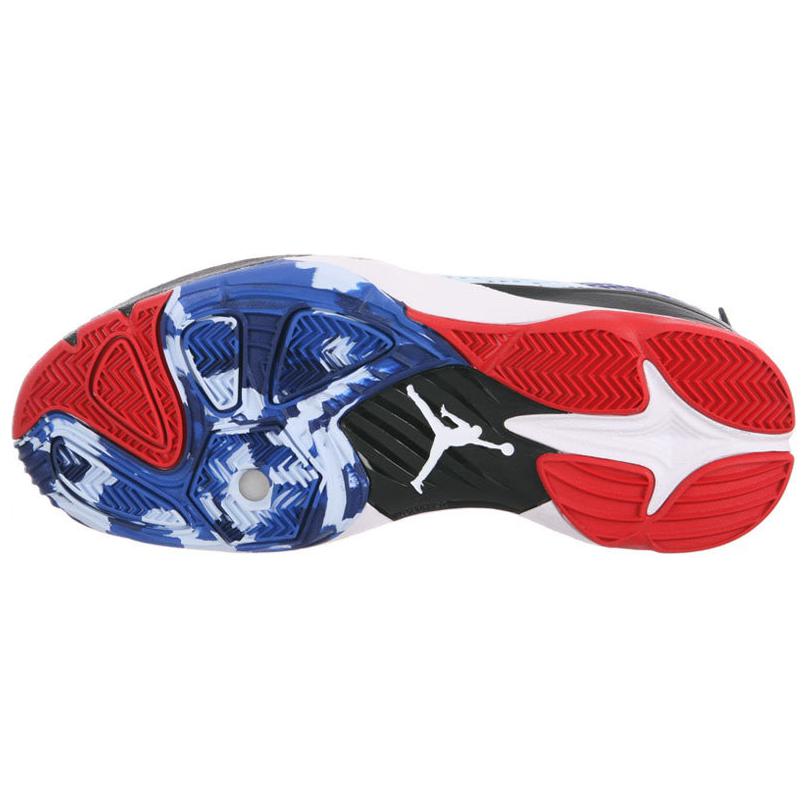 Jordan CP3.VII Black Sport Red Chambray Blue Game Royal 616805-012