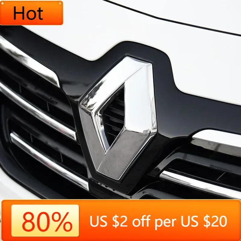 2026 Hot For Renault Interior Stickers For Renault Megane 2 3 4 Twingo Clio Talisman Captur Trafic Car Front Grille Emblem Rear