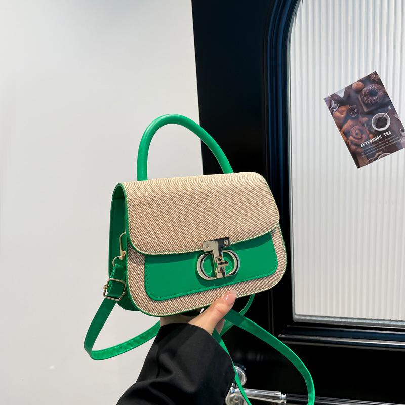 Light Luxury High-end Women's Bag Urban Commuter Handbag Summer New Retro Trend Shoulder Messenger Bag