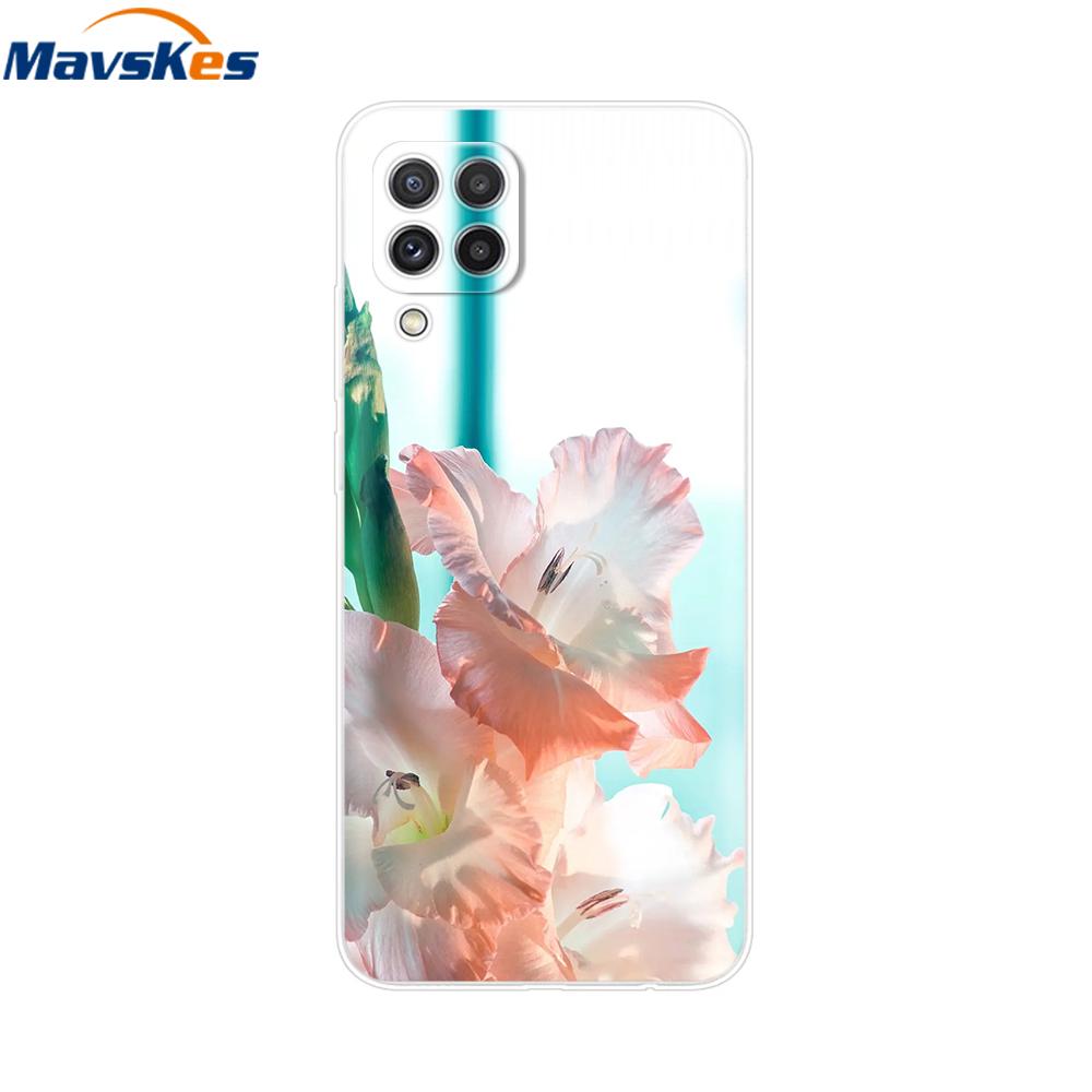Dla Samsung Galaxy A12 A22 A42 5G Pokrowiec na tył Miękki TPU Przezroczyste etui na telefon Dla Samsung A32 A52 A72 Galaxy M12 M32 M42 M52 Fundas