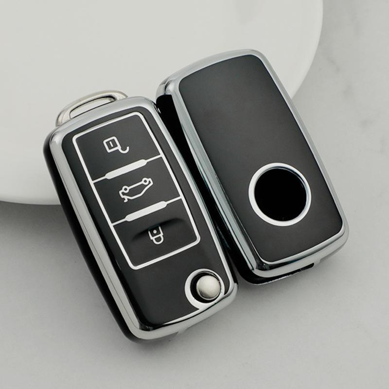 

Tpu Car Key Case Fob Cover Shell For Vw Volkswagen Magotan Magotan Gte Passat B7 B8 Cc Arteon Skoda Fabia Superb A7 Kodiaq Seat