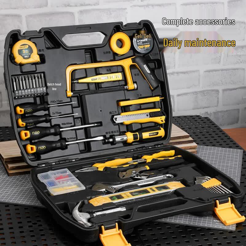 Deli 112-Piece Multifunction Hardware Tool Kit