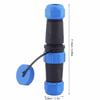SP21 Wasserdichter Luftfahrtstecker 2/3/4/5/7/12-polig Docking-Typ Luftfahrtstecker Flammhemmender Kunststoff Kabel-Inline-Stecker