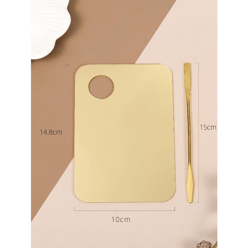 Tavolozza per Pittura Acrilica, Coltello Miscelatore in Acciaio Inossidabile, Tavolozza Professionale per Artisti per Pittura a Olio e Acrilica, Vassoio Miscelatore per Pittura per Artisti, Principianti