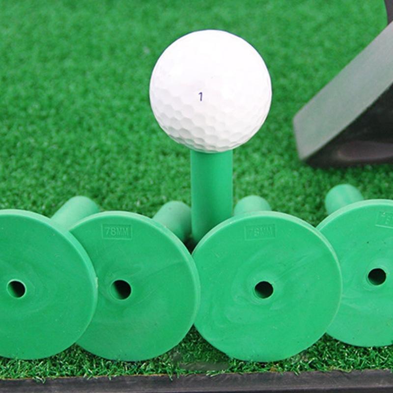 5Pcs Rubber Golfs Tees Indoor Outdoor Practice Golfball Holder High Performances Rubber Tees Holder for Driving Range