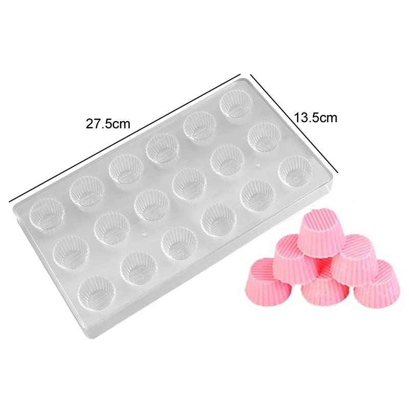 Chocolate Mold Plastic Creative Household Kitchen Baking Tools Food Grade Candy Baking Mold Various Styles DIY Baking Mold TMZ