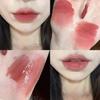 [Mirror + Matte] Double-Headed Lip Lacquer Transparent Water and Light Sense Low Saturation Lip Mud Pseudo Plain Lipstick White Student