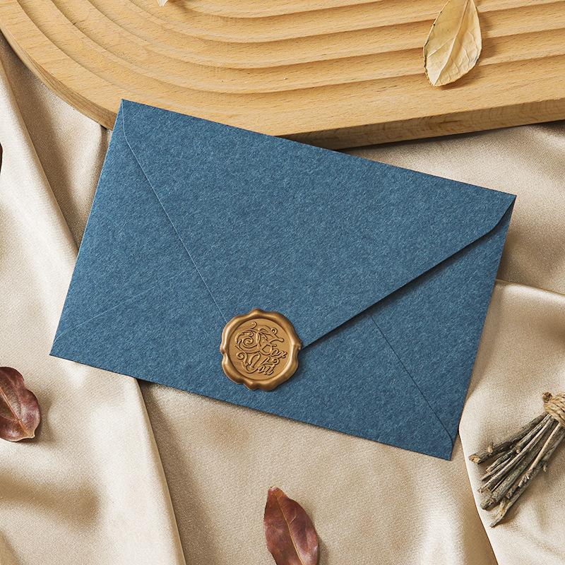 Cashmere Envelope Chinese Style Letter Paper Set Vintage Romantic Style Kraft Special Paper Vintage Envelope