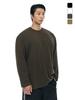 BYSEC Double Cotton Plain Oversized Long Sleeve T-Shirt_4 Colors