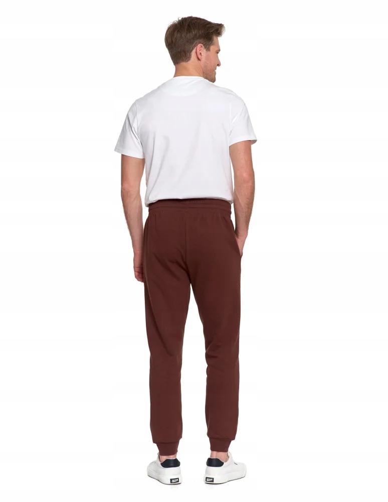 Men's Joggers with Pockets, Warm, Drawstrings, MORAJ 3XL BROWN