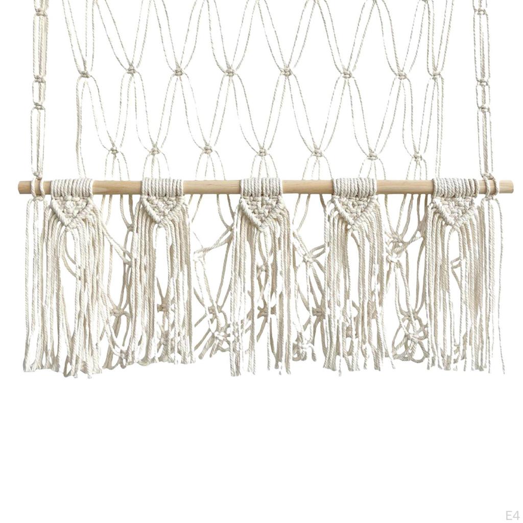 Stuffed Animals Net Hand Woven Hammock Mesh Soft Organizing Cotton Rope Organizer Holder for Boys