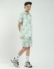 MONTE CARLO Boys Regular Fit Printed Half Sleeve Co-ord Set