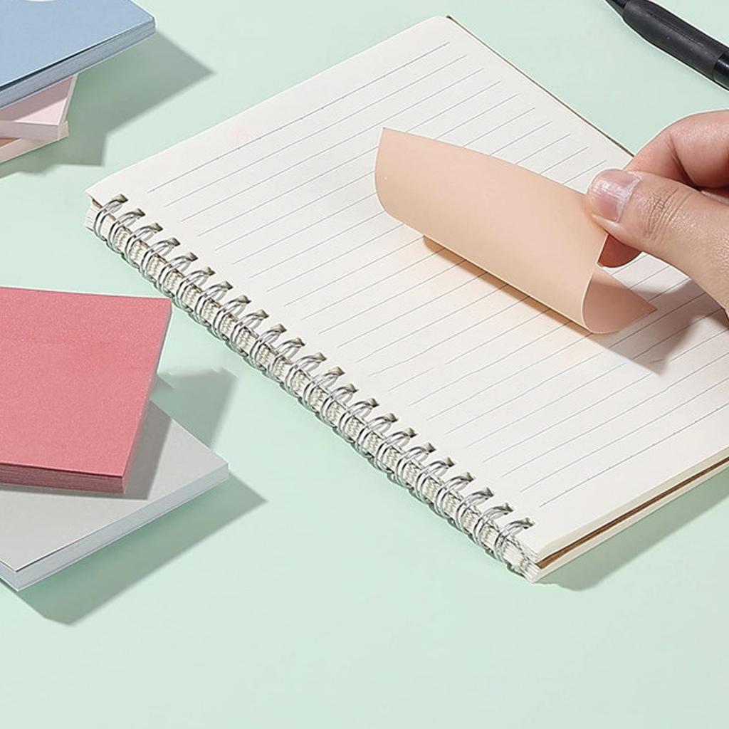 Sticky Note Paper 3x3Inch Sticky Note Self-ashesive Memo Pad Reminder on Fridges Door Computer Whiteboard 50 Sheet/Pad