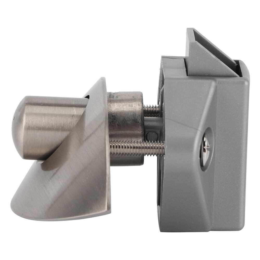 Easy Installation 14-16mm Drawer Push Lock Button Lock Push Locking Device Cabinet Door Lock Wooden Cabinet Door