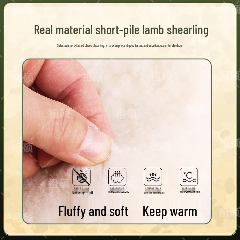 Zushuo Winter Camouflage Military Parka & Wool Coat