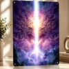 Fantasy Horror Beam D Texture Metal Poster Customized Wall Art Tin Sign Gift for Mancave Decoration Room Ornaments Funny Signs