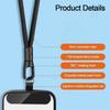 Rotatable Mobile Phone Strap Hanging Rope Mobile Phone Lanyard  Phone Case Accessories