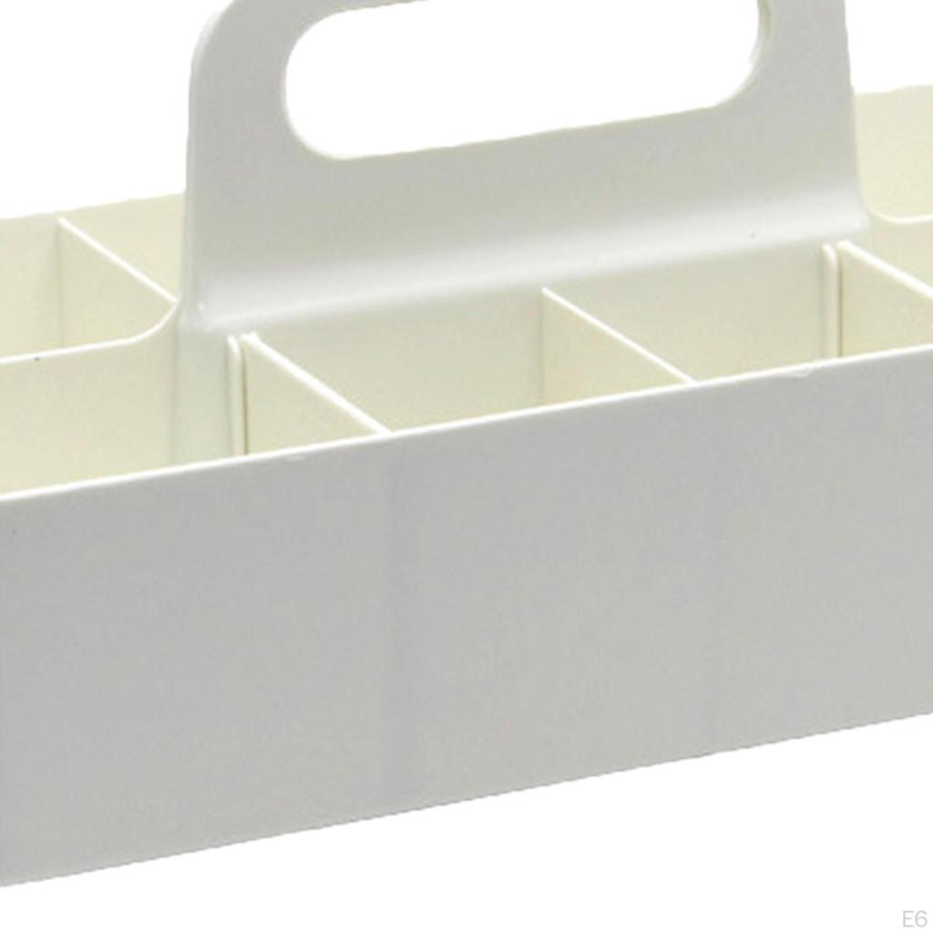 Desktop Household Organizer W/ Handle Multi Classification for Cupboards Living Room Sundries