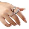 Korean Style Irregular Star Ring Geometric Finger Buckle Creative Y2K Open Ring  Friend