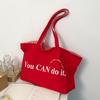 2025 spring and summer new double-sided tote bag women's casual large-capacity striped shoulder bag hand bag
