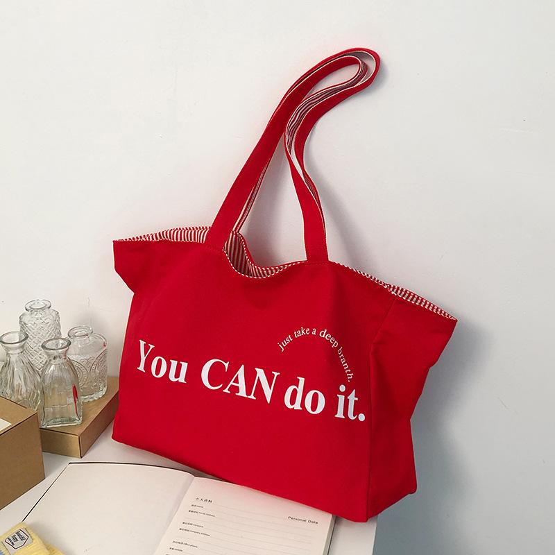 2025 spring and summer new double-sided tote bag women's casual large-capacity striped shoulder bag hand bag