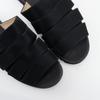Salvatore Ferragamo Slide Sandals Mule Black Satin Women Used