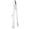 304 Stainless Steel Barbecue Food Tongs Long Handle Non-Slip Hollow Meat Salad Clip Kitchen Accessories