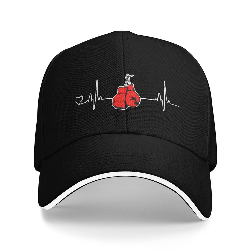 Anpassad Punk Unisex Boxning Ge Aldrig Upp Basebollkeps Vuxen Boxer Citat Justerbar Pappahatt WoUnisex Unisex Solskydd Snapback Kepsar